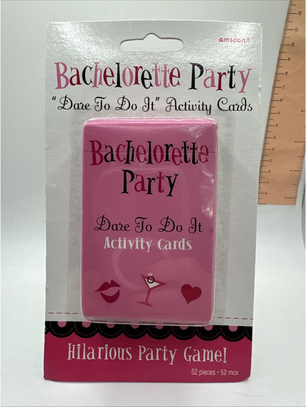 Bachelorette Party “Dare To Do It” Activity Card Game (52 Pieces) NEW SEALED